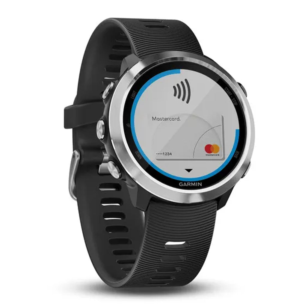 A Photo Of Garmin Forerunner 645 With Black Coloured Band