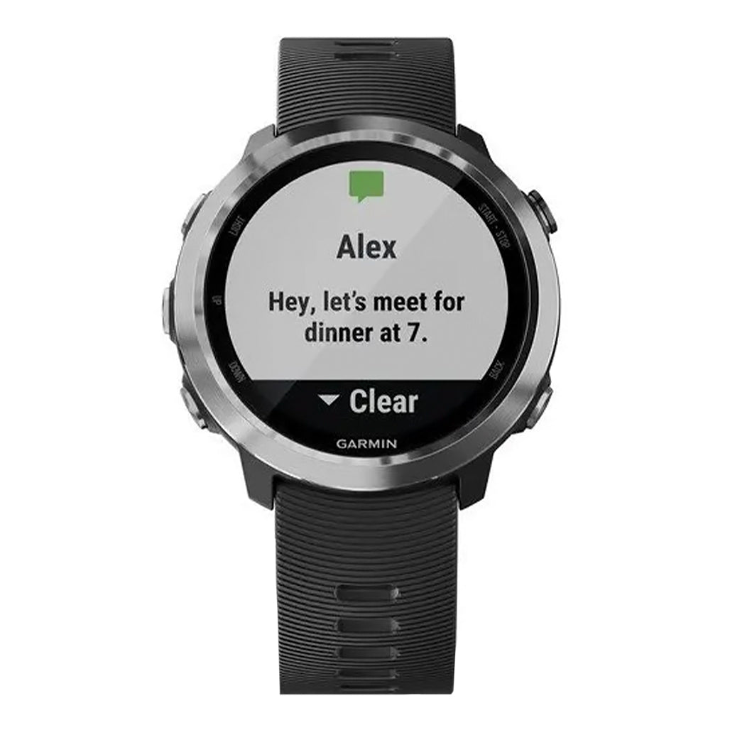 A Photo Of Garmin Forerunner 645 With Black Coloured Band