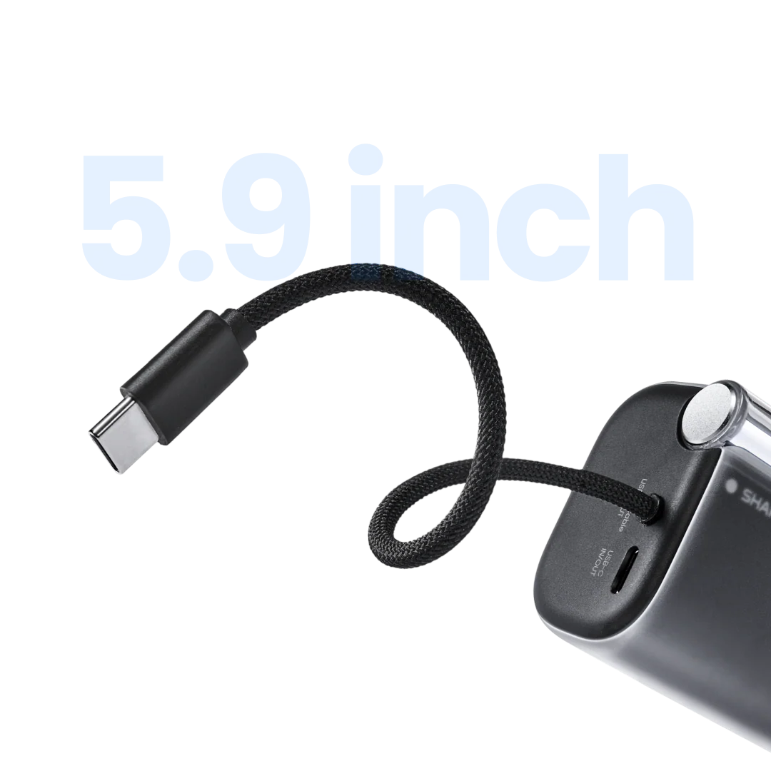 A Photo Of SHARGE Flow 3 - 10000mAh 45W Portable Charger