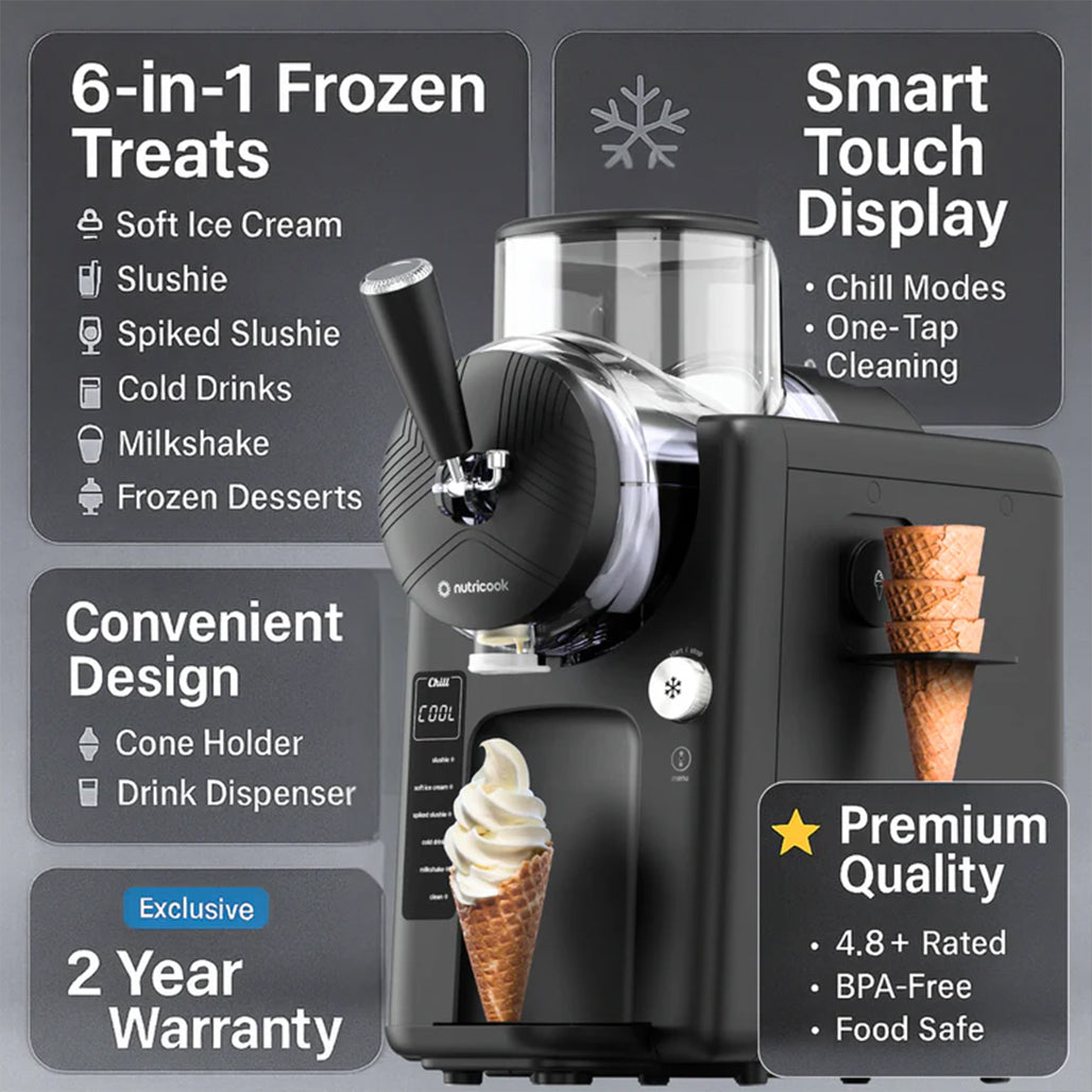 A Photo Of Nutricook Frost Ice Cream Maker