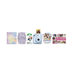 A Photo Of Fujifilm INSTAX MINI 12 Bundle – Instant Camera with Film, Photo Album & Accessories