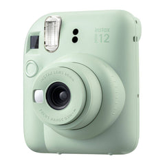 A Photo Of Fujifilm Instax Mini 12 Holiday Bundle - Instant Camera Gift Set - Mint Green