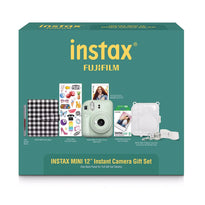 Fujifilm Instax Mini 12 Holiday Bundle - Instant Camera Gift Set - Mint Green
