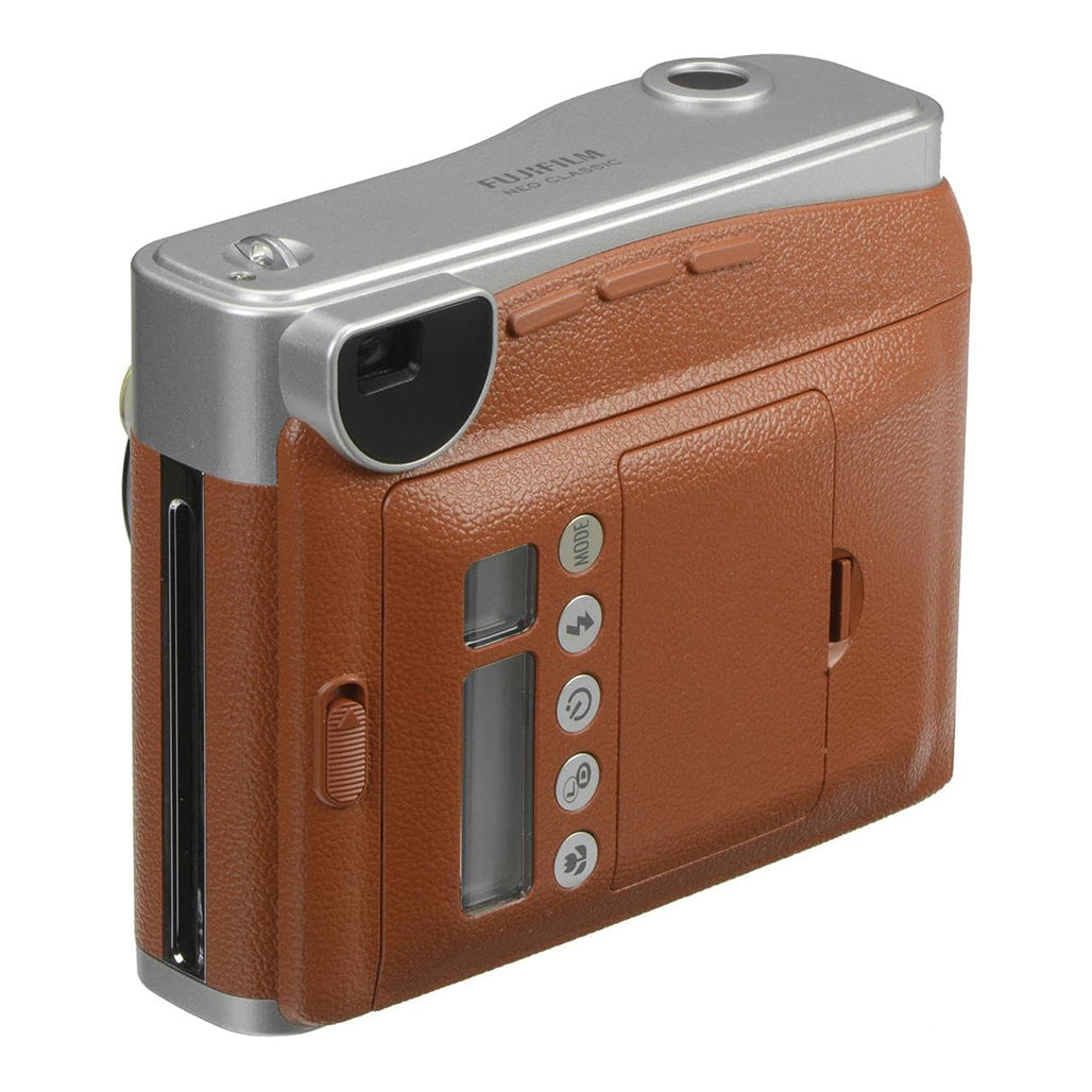 A Photo Of Fujifilm Instax Mini 90 Neo Classic - Instant Camera - Brown