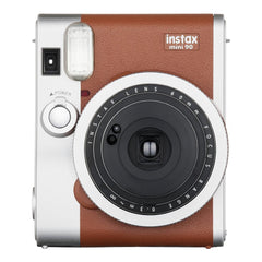 A Photo Of Fujifilm Instax Mini 90 Neo Classic - Instant Camera - Brown
