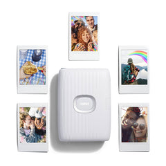A Photo Of Fujifilm Instax Mini Link 2 - Smartphone Printer - Clay White