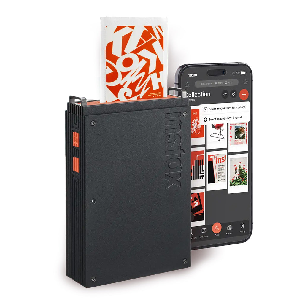 A Photo Of Fujifilm Instax Mini Link+ Smartphone Printer