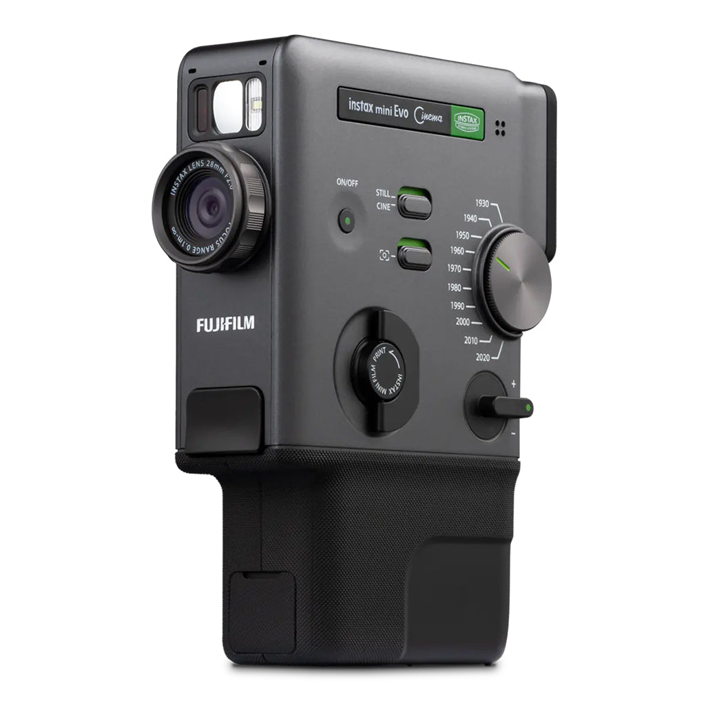 A Photo Of Fujifilm instax mini Evo Cinema - Hybrid Instant Camera