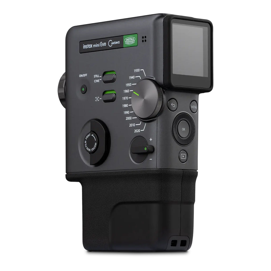 A Photo Of Fujifilm instax mini Evo Cinema - Hybrid Instant Camera