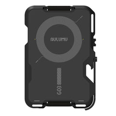 A Photo Of AULUMU G03 Multi-Tool Magnetic Metal Wallet | Carbon Fiber Cover | MagSafe