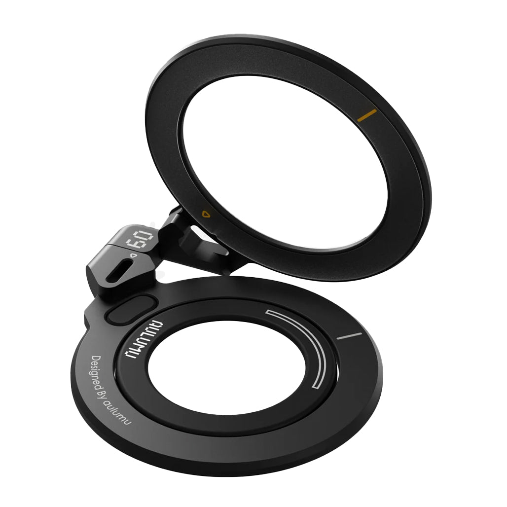 A Photo Of AULUMU G09 Infinite 360° MagSafe Phone Stand with 3-Axis Rotation