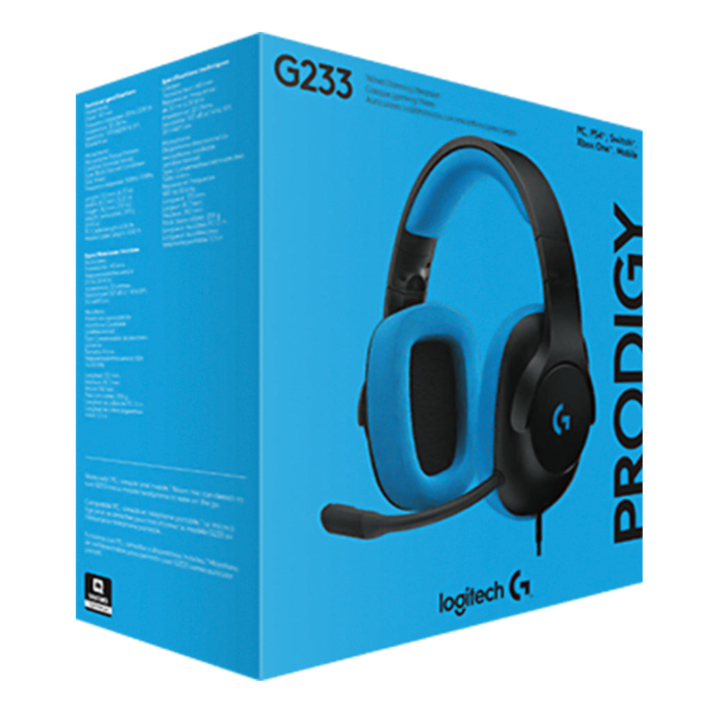 A Photo Of Logitech G233 Prodigy Wired Gaming Headset
