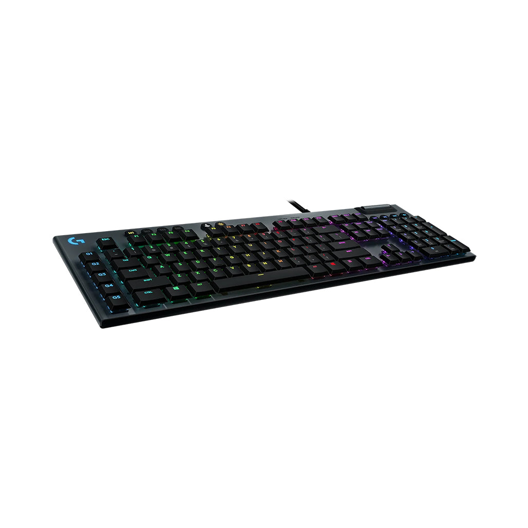 A Photo Of Logitech G815 LIGHTSYNC RGB Mechanical GL Clicky Gaming Keyboard