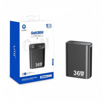 LITO LP02 20000mAh 36W GaN Power Bank – Ultra-Compact Fast Charger with PD & USB-A Dual Output