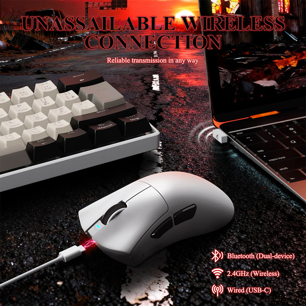 A Photo Of Attack Shark V3 PRO Ultra-Light Tri-Mode Gaming Mouse