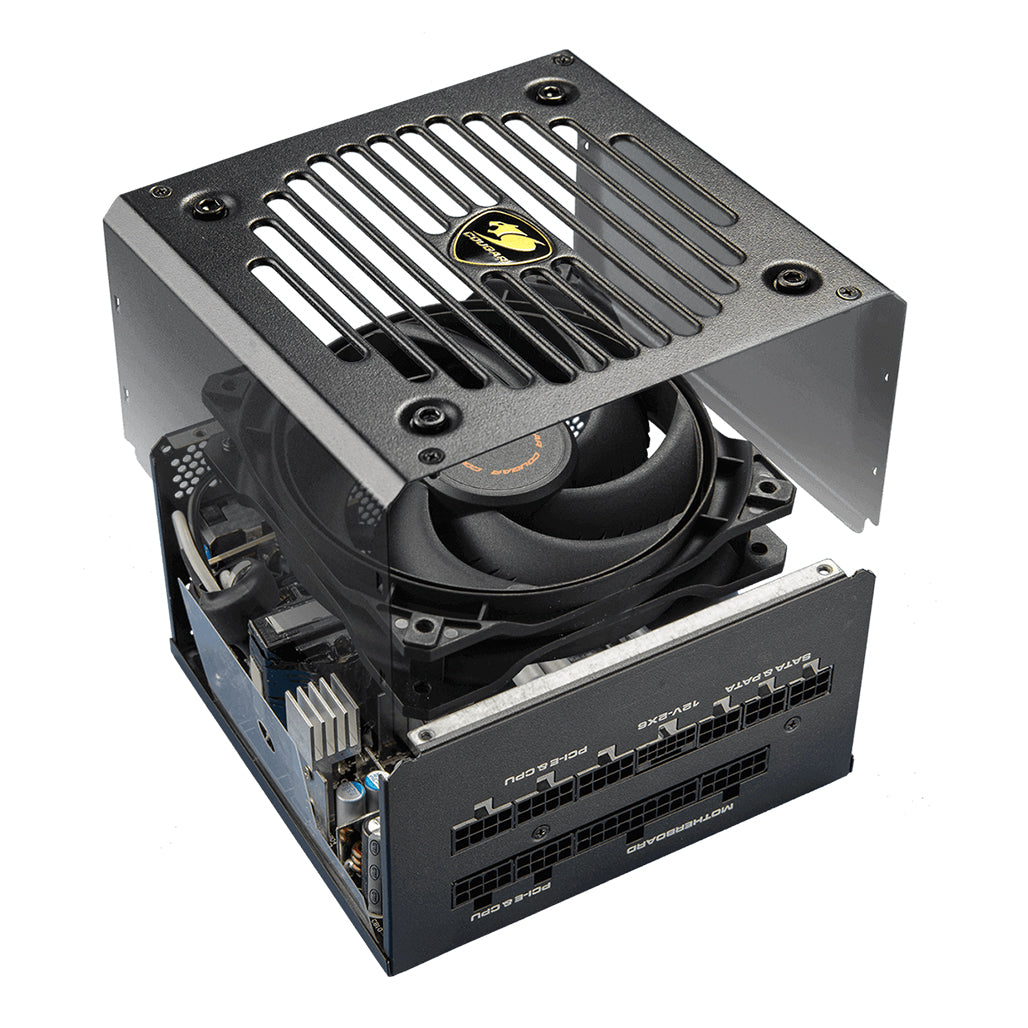A Photo Of COUGAR GEX PRO 650W/750W/850W Power Supply – 80 PLUS Gold, PCIe 5.1 Support, HDB Fan, Fully Modular, Efficient & Silent Performance