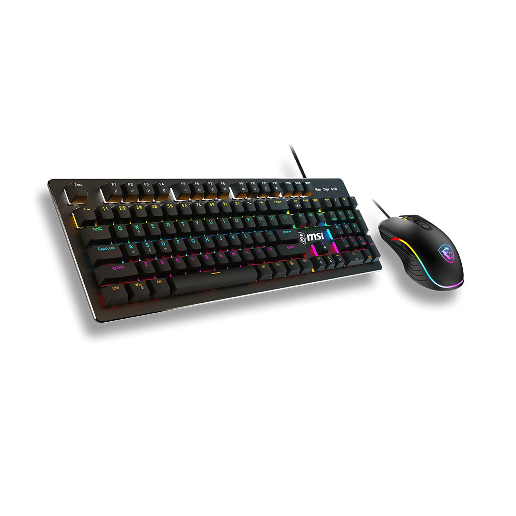 A Photo Of MSI FORGE GK300 Gaming Keyboard and Mouse Combo
