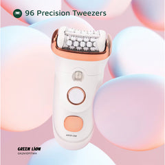 A Photo Of Green Lion 2 in 1 Epilator - Shave, Trim, Epilate