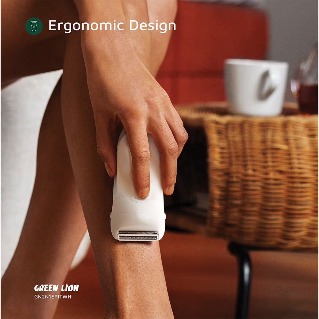 A Photo Of Green Lion 2 in 1 Epilator - Shave, Trim, Epilate