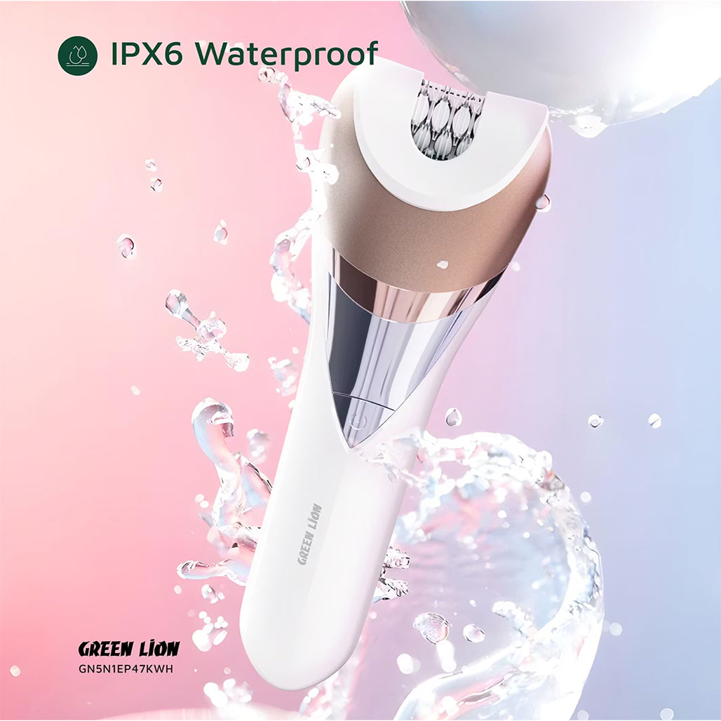 A Photo Of Green Lion 5 in 1 Cordless Epilator Kit - White