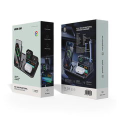 A Photo Of Green Lion 6-in-1 Multifunctional Wireless Charger with Bluetooth 5.3, 20W Speaker, and Fast Charging