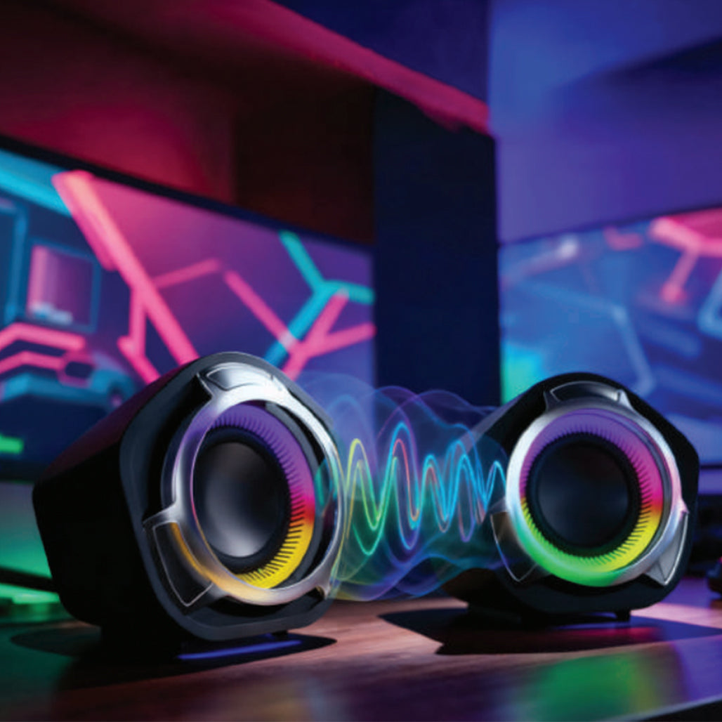 A Photo Of Green Lion Clario GL-SP27 Gaming Speakers