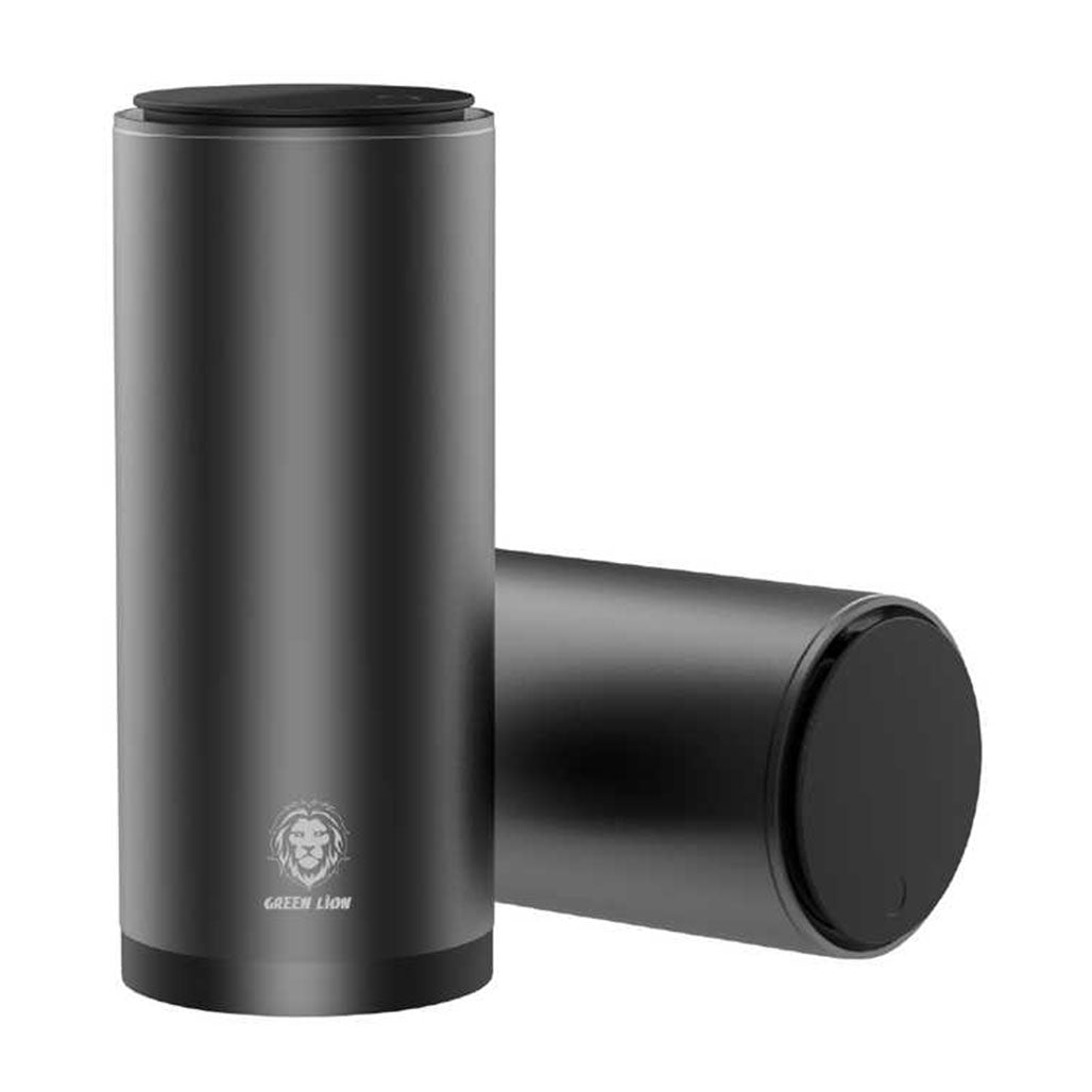 A Photo Of Green Lion Car Trash Can 500mL