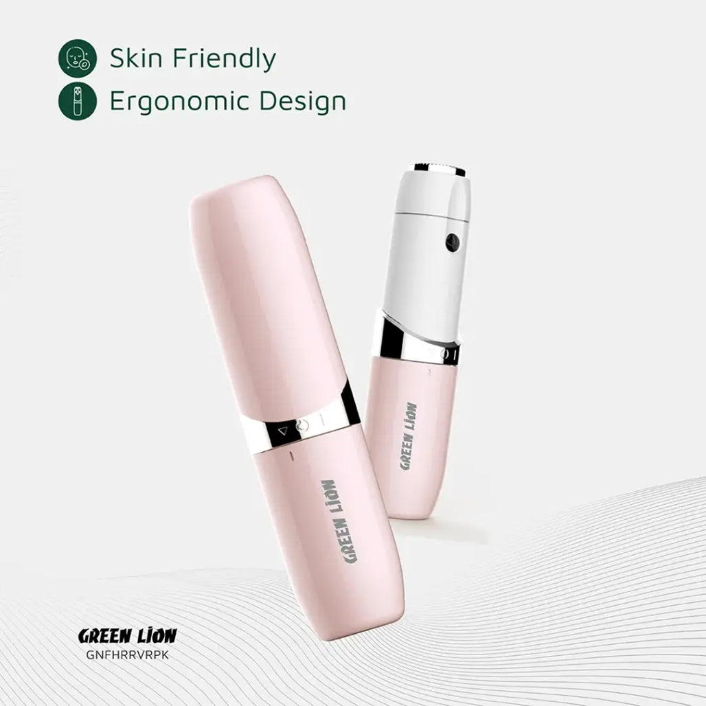 A Photo Of Green Lion Facial Hair Remover - Pink