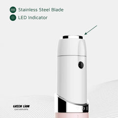 A Photo Of Green Lion Facial Hair Remover - Pink