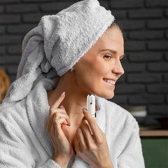 A Photo Of Green Lion Facial Hair Remover - Pink