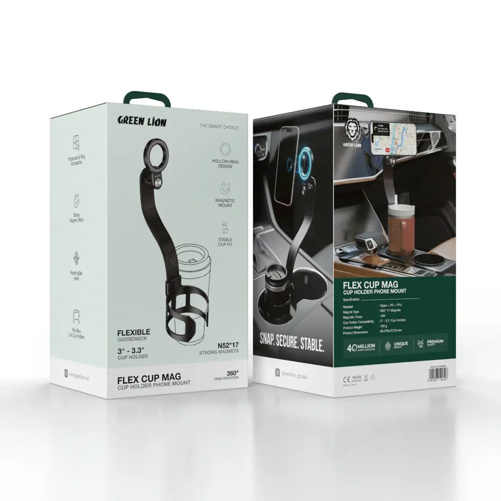 A Photo Of Green Lion Flex Cup Mag Cup Holder Phone Mount