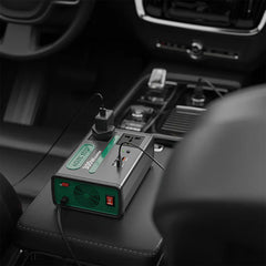 A Photo Of Green Lion GC-300 - 7-in-1 Multi-Port Car Adapter with DC to AC and DC 12.8V Conversion