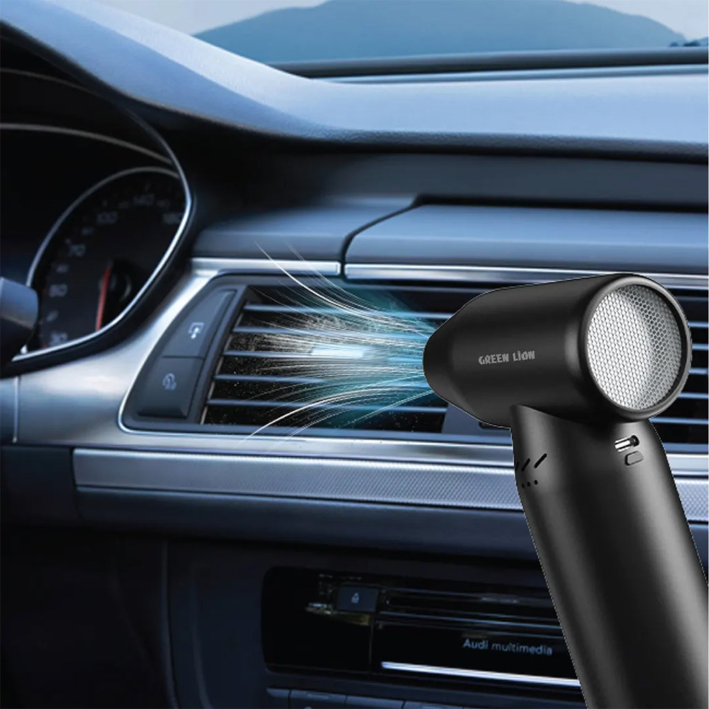 A Photo Of Green Lion Jet Force Air Blower - Black