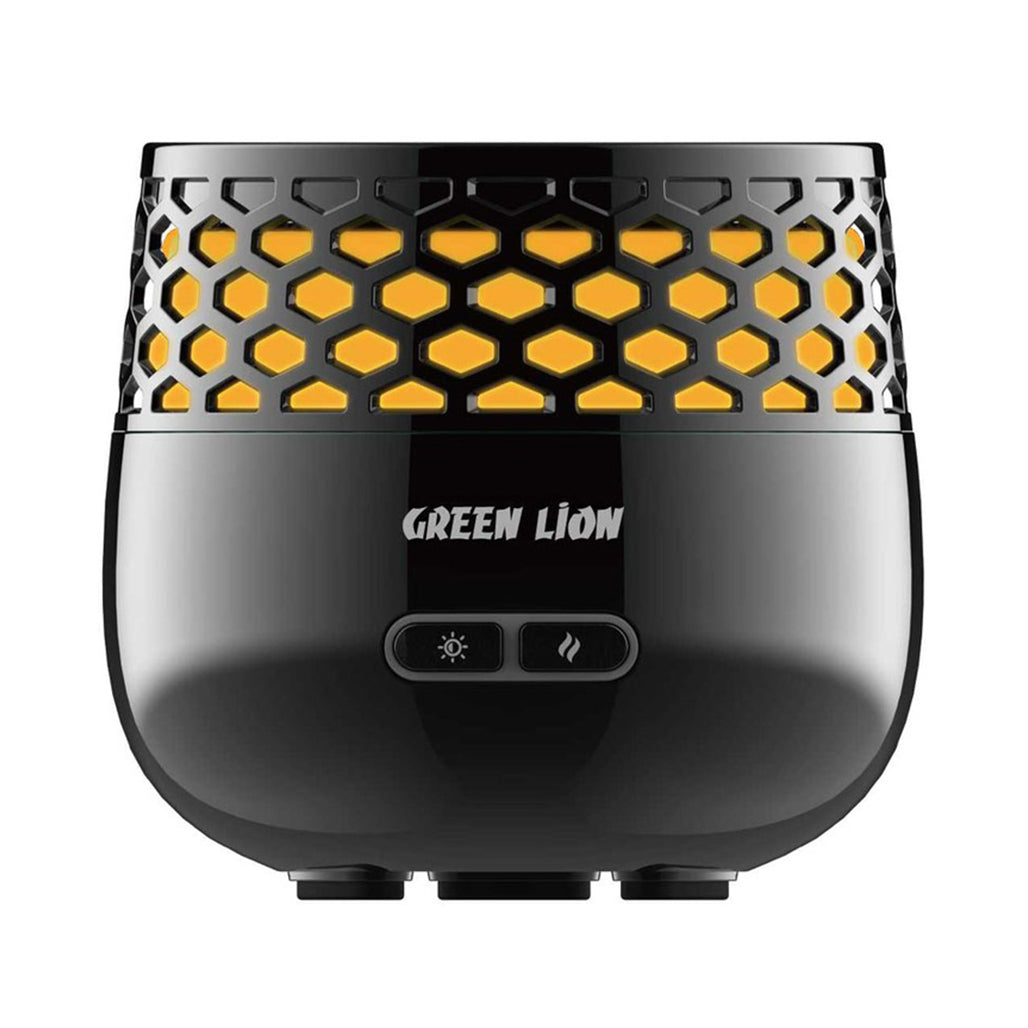 A Photo Of Green Lion LUX Bakhour Incense Burner 2500mAh - Black