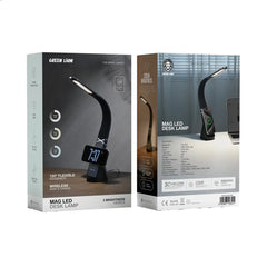 A Photo Of Green Lion Mag LED Desk Lamp - Black