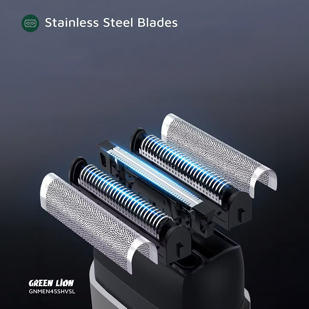 A Photo Of Green Lion Men's Shaver X Wet and Dry Use
