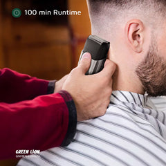 A Photo Of Green Lion Men's Shaver X Wet and Dry Use