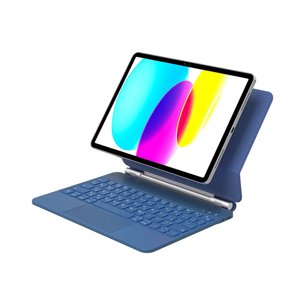 A Photo Of Green Lion Wireless Magic Keyboard Case for iPad 10th Gen, 11