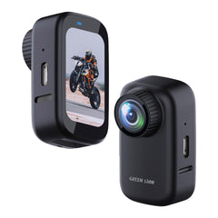 A Photo Of Green Lion Mini 4K - Action Camera with WiFi & Accessories – Black