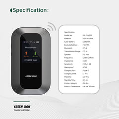 A Photo Of Green Lion WiFi 6 Portable MiFi Router – 4G LTE/3G Nano SIM, USB-C, 3000mAh Battery