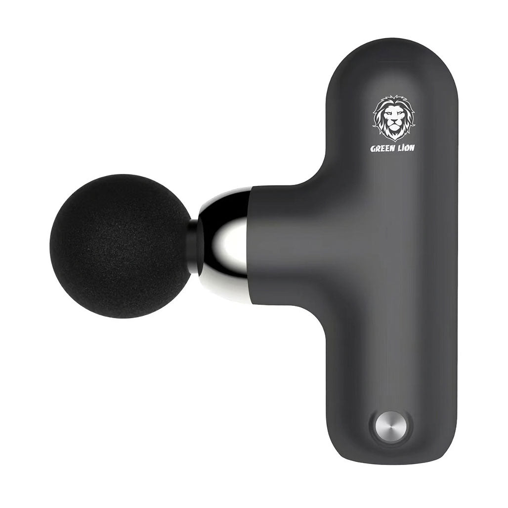 A Photo Of Green Lion GNMIMGUNPBK Mini Massage Gun Pro 800mAh 40W