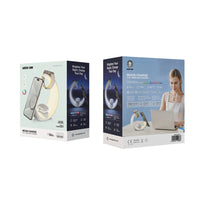 Green Lion Moon Charge 4 in 1 Wireless Charging Station - MagSafe Compatible, Fast Charging, RGB Ambient Lighting