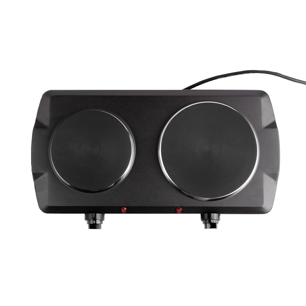 A Photo Of Green Lion Portable Dual Electric Stove 2500W -Black