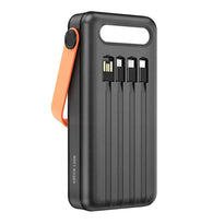 Green Lion Solar Portable Power Bank 30000mAh PD 20W QC3.0 - Black