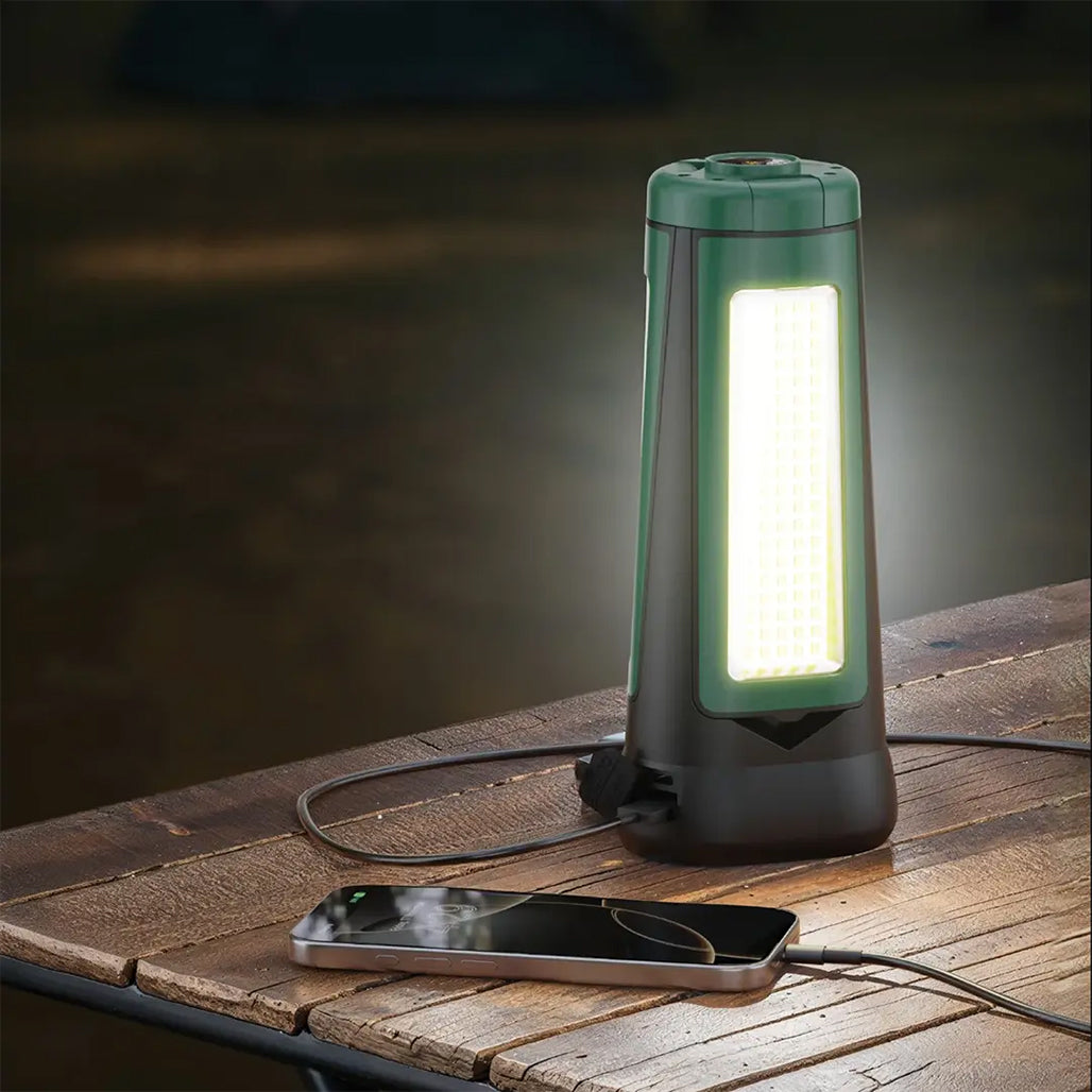 A Photo Of Green Lion Explorer Tripod Camping Light