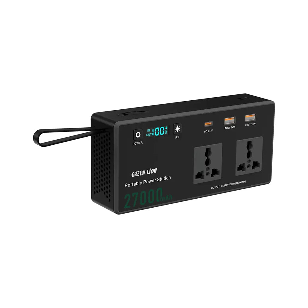 A Photo Of Green Lion Volt Mate 27000mAh Power Station - Black