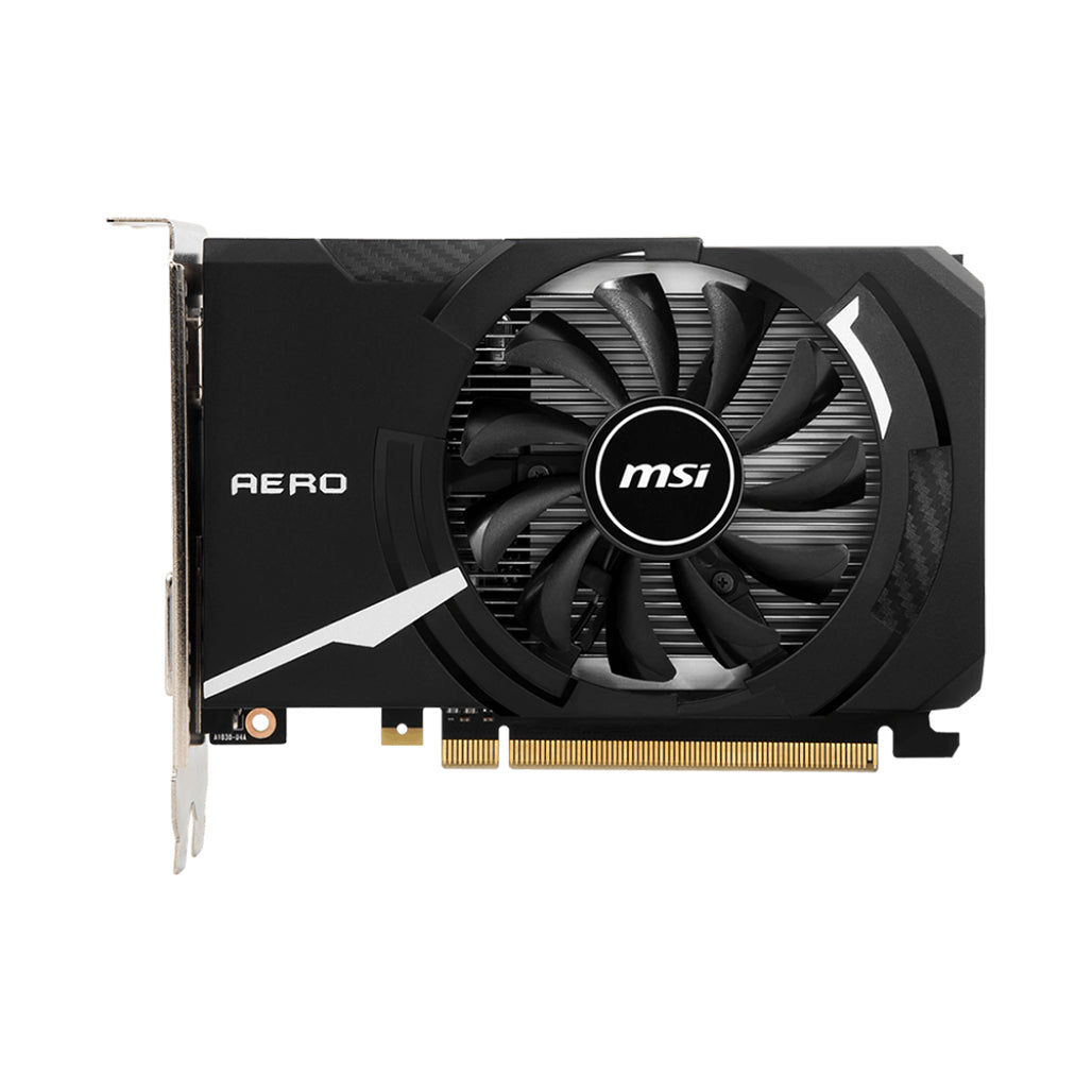 A Photo Of MSI GeForce® GT 1030 AERO ITX 4GD4 OC – Compact, Powerful Graphics for Small Form Factor PCs
