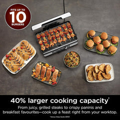 A Photo Of Ninja Sizzle Pro XL Grill & Flat Plate - GX101UK