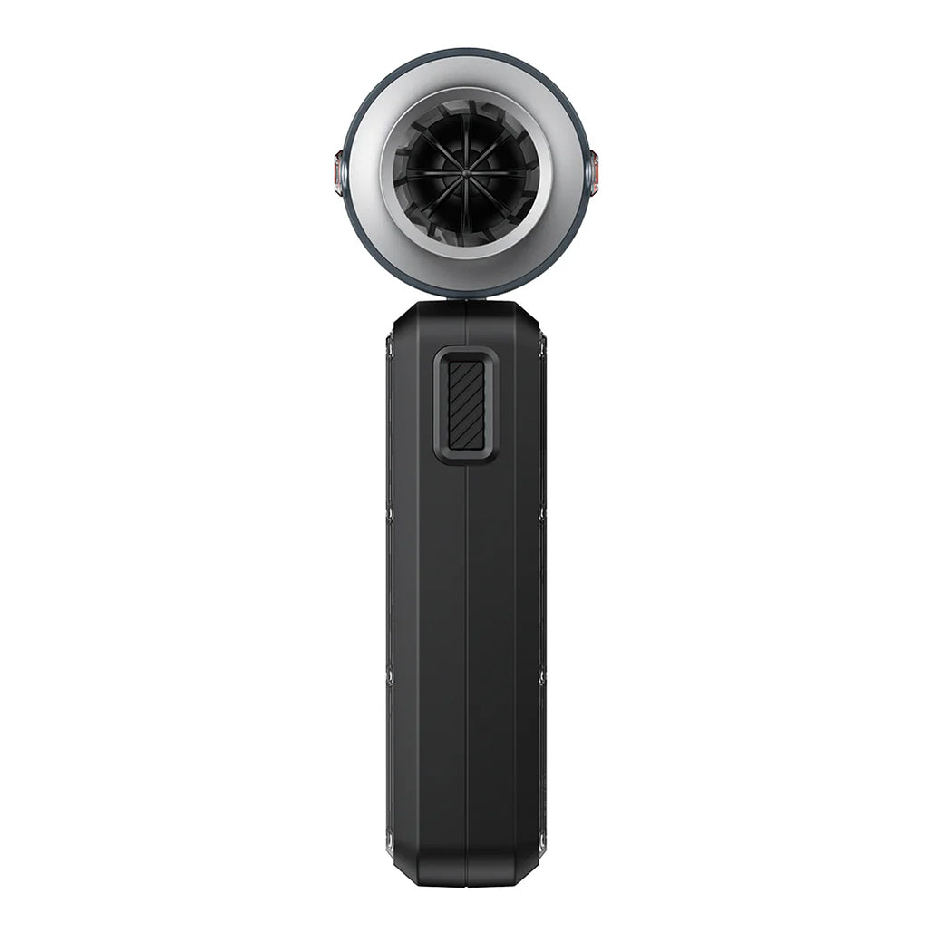 A Photo Of Skinarma GYRO USB-C Portable Handheld Fan – High-Speed, Compact Cooling Solution