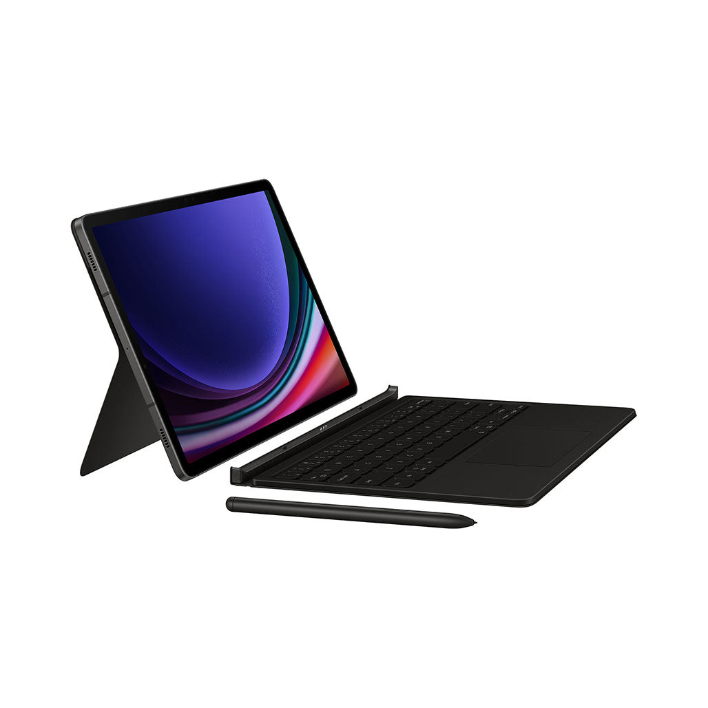 A Photo Of Samsung Galaxy Tab S9 Book Cover Keyboard | Sturdy Lightweight Design, PC-like Experience, Adjustable Viewing Angles